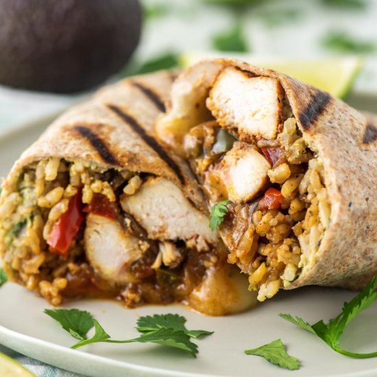 Chicken Fajita Wrap