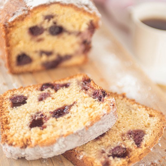 Blueberry yogurt loaf