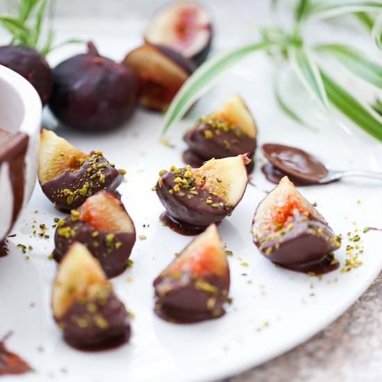 chocolate covered figs