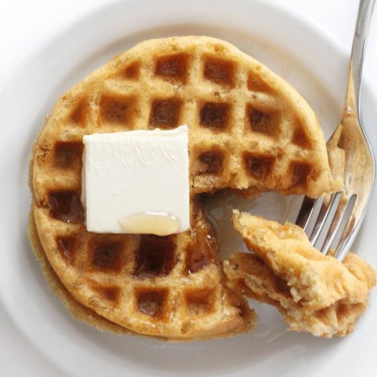 Gluten-Free Buttermilk Waffles (V)