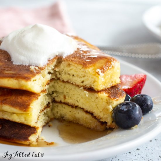 Keto Buttermilk Pancakes