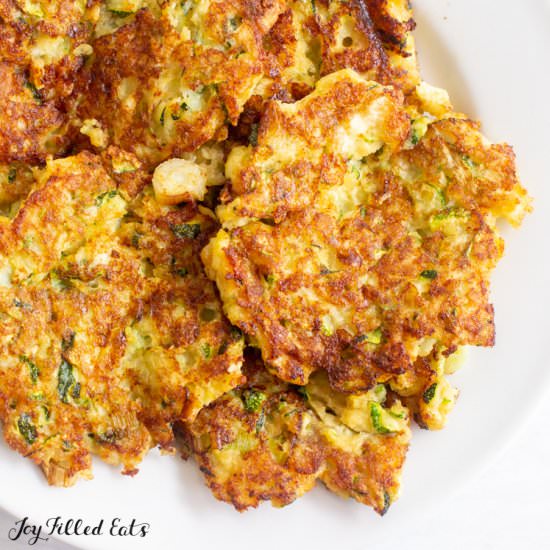 Keto Zucchini Fritters