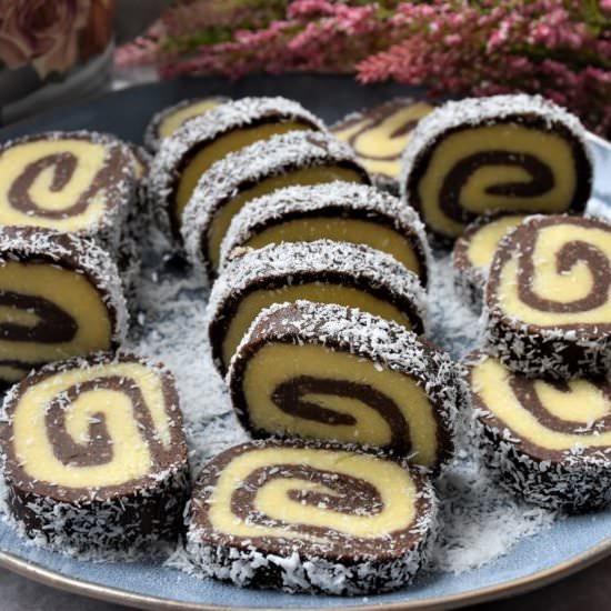 No-Bake Coconut Roll