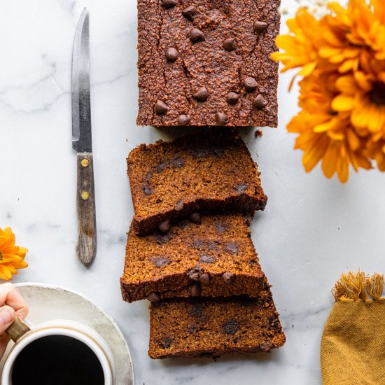 Almond Flour Pumpkin Bread