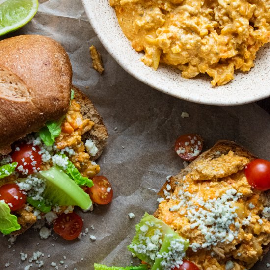 Buffalo Chicken Sloppy Joes