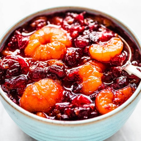 Cranberry Sauce with Mandarins