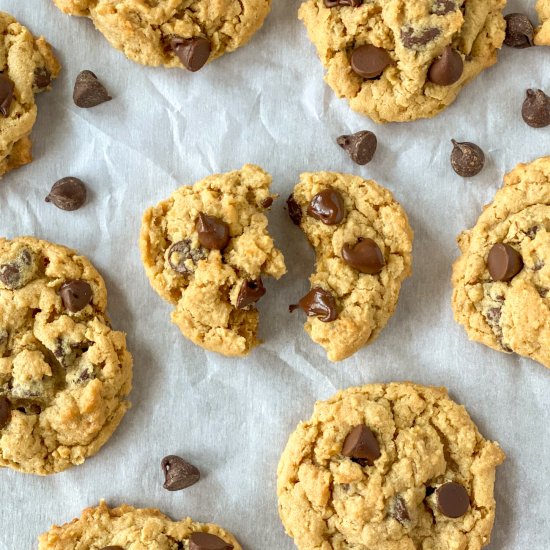 Peanut Butter Oatmeal Cookies