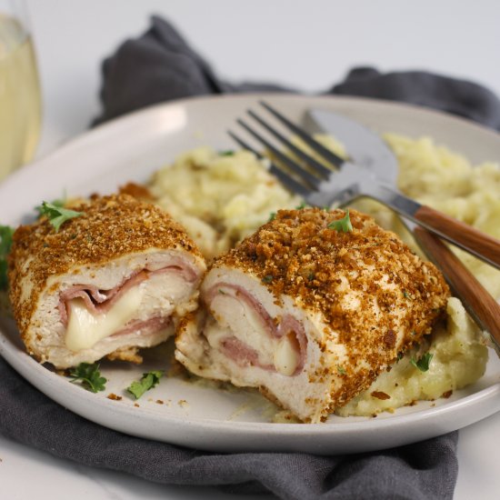 Gluten-free Chicken Cordon Bleu