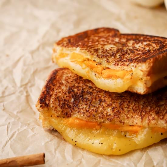 Roasted Squash Grilled Cheese