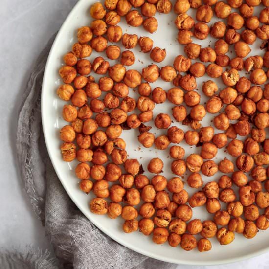 Air Fryer Crispy Chickpeas