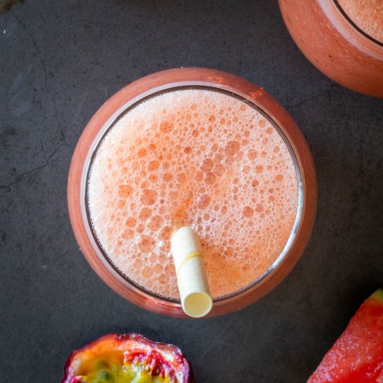 Passion Fruit and Watermelon Juice