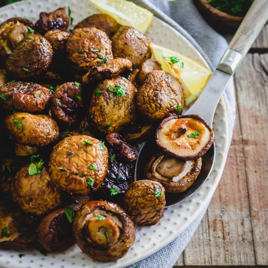 Air Fryer Mushrooms