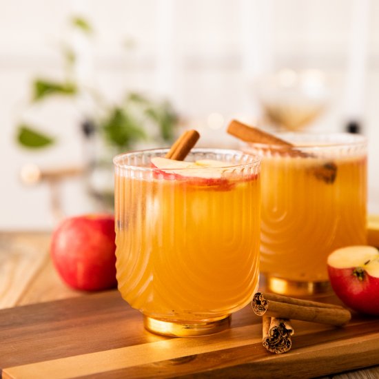 Apple Cider Bourbon Cocktail