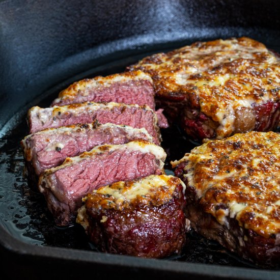 Parmesan Crusted Steak