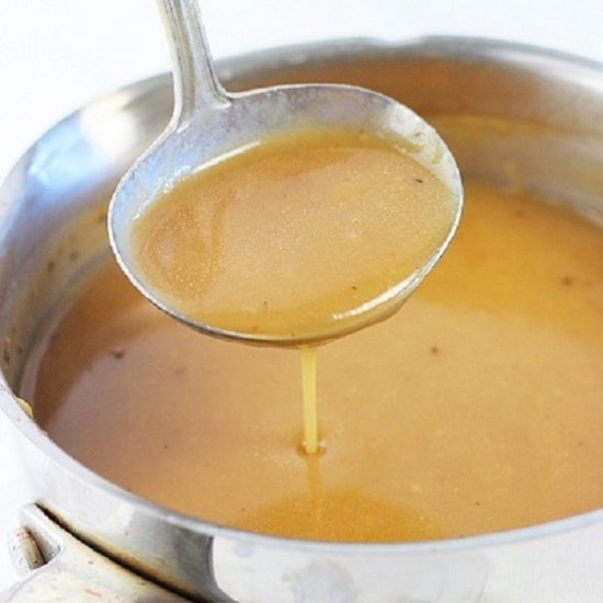 quick gravy (without drippings)