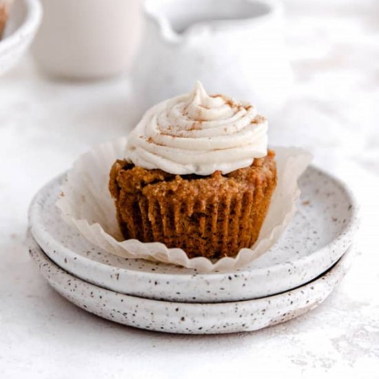 Healthy Pumpkin Cupcakes