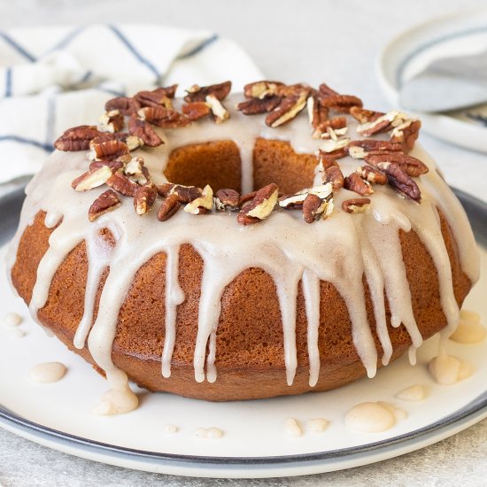 Sweet Potato Cake with Maple Icing