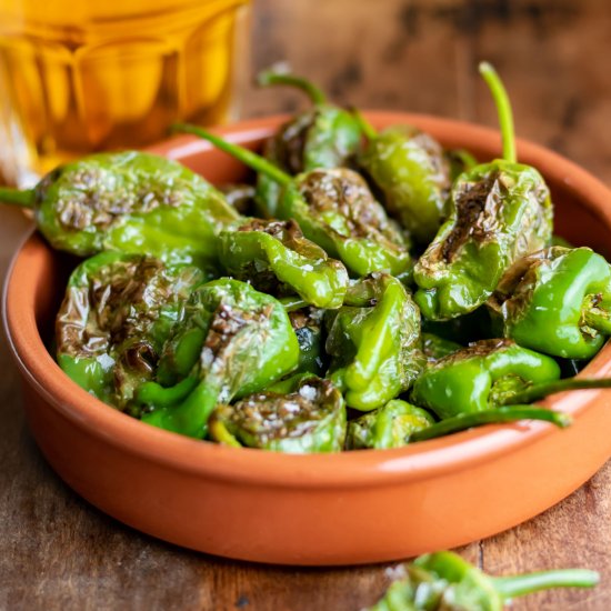 Blistered Padron Peppers