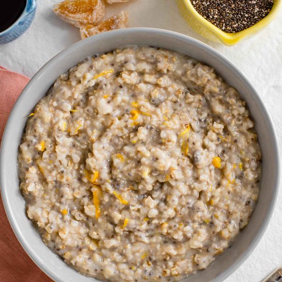 Lemon Chia Oatmeal