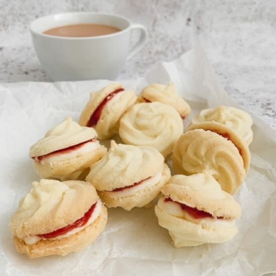 Gluten free Viennese whirls