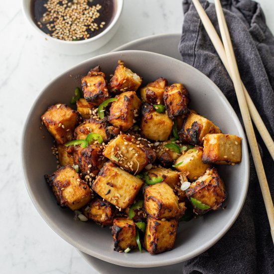 Air Fried Battered Tofu