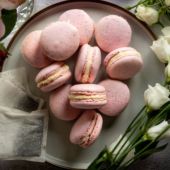 Earl Grey Macarons