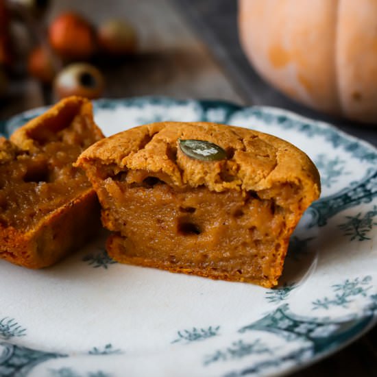 Pumpkin Mochi Muffins