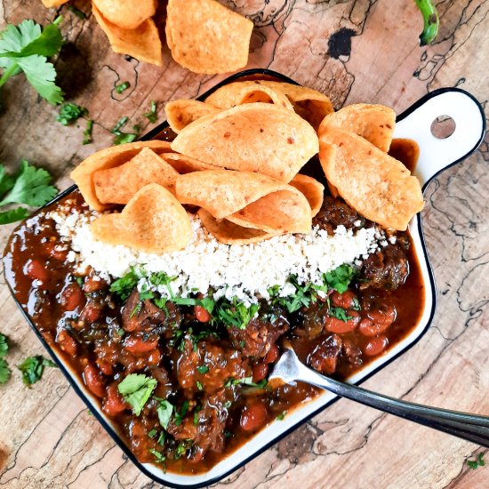 Out West Cowboy Steak Chili