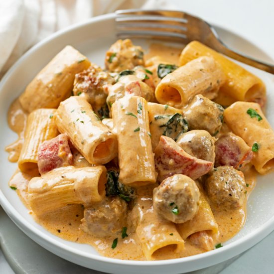 Creamy Sausage Pasta