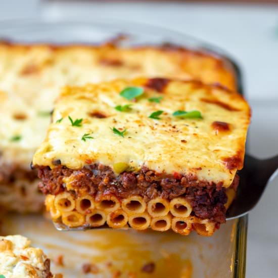 Pastitsio (Greek Lasagna)