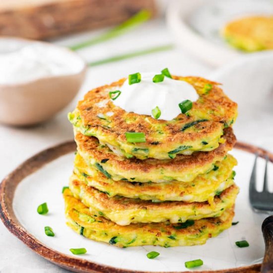 Gluten Free Zucchini Fritters