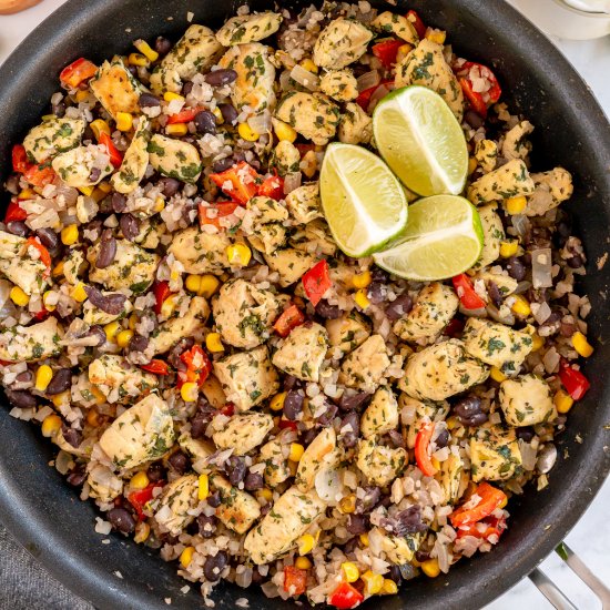 Cilantro Lime Chicken Bowls