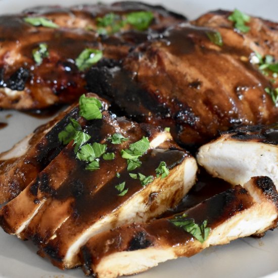 Balsamic Marinated Grilled Chicken