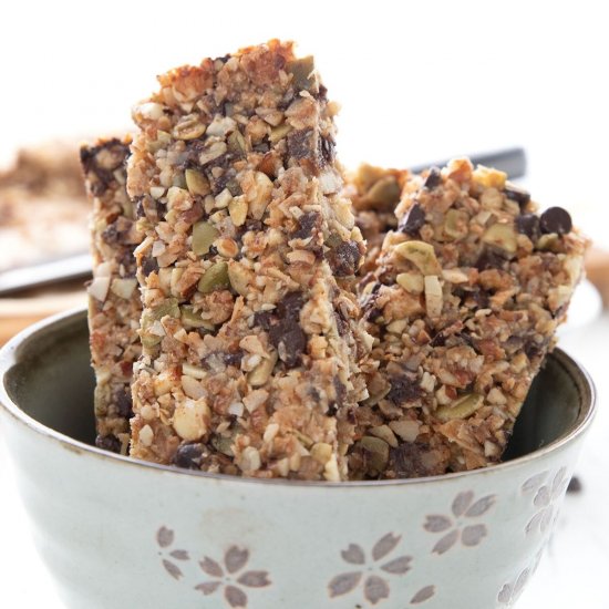 Easy Keto Granola Bars