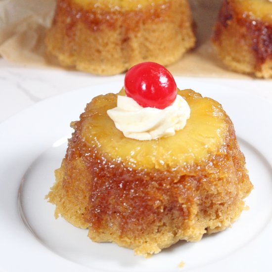 Pineapple Upside Down Cakes