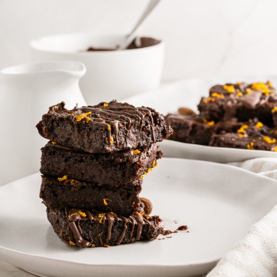 Sugar-Free Sweet Potato Brownies