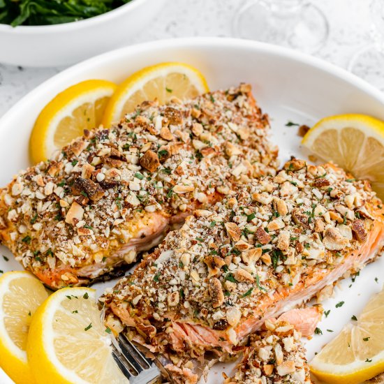 Almond Crusted Salmon