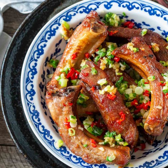 Air Fryer Ribs (Chinese Style)