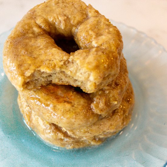 Vegan Pumpkin Spiced Donut