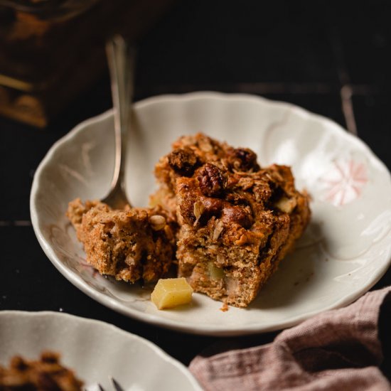 Vegan Apple Coffee Cake