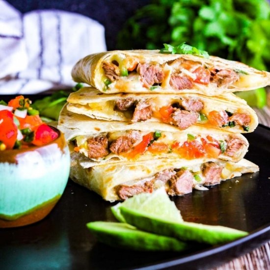 Carne Asada Quesadillas