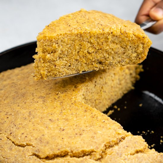 vegan skillet cornbread