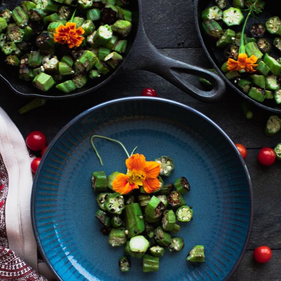 Crispy Bhindi (Okra)