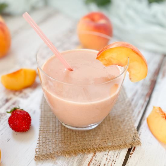 Strawberry Peach Smoothie