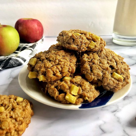 Apple Oatmeal Cookies