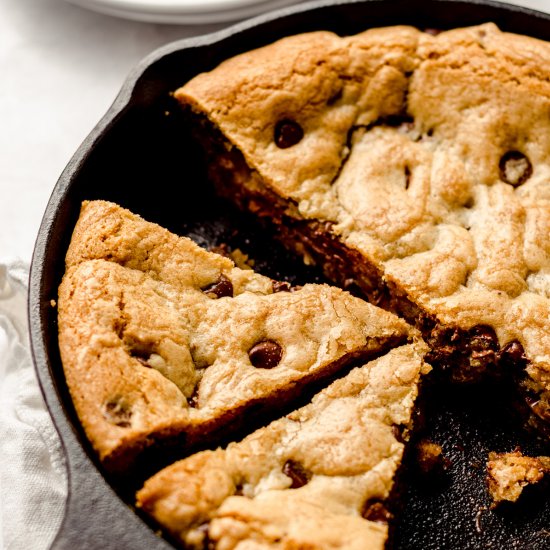 nutella cookie cake