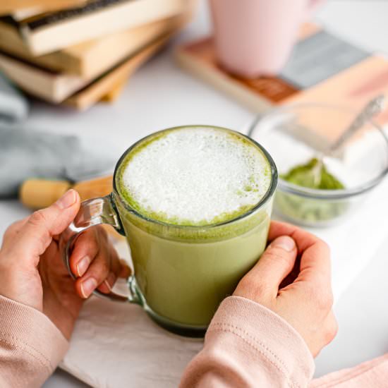 Quick At Home Matcha Latte