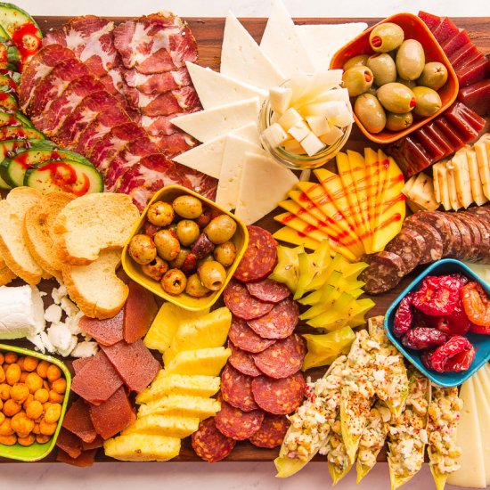 Mexican-Inspired Charcuterie Board