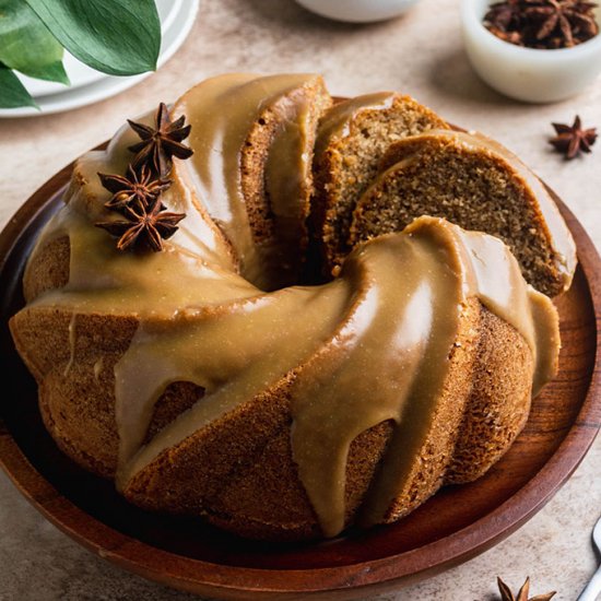 Spiced Butterscotch Bundt Cake