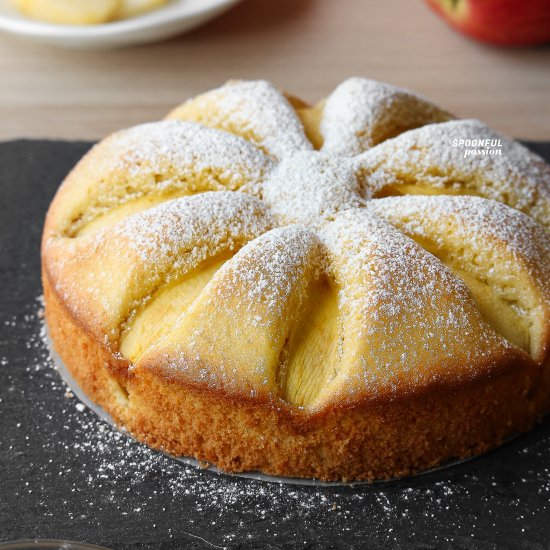 Apple Almond Cake